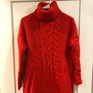 Beautiful cable knit turtleneck